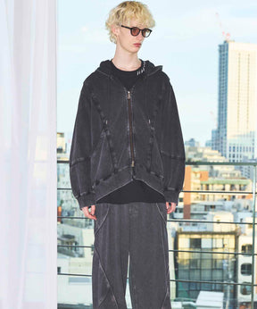 Prime-Over Crew Neck Long Sleeve Waffle T-Shirt