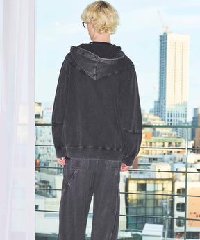 Prime-Over Crew Neck Long Sleeve Waffle T-Shirt