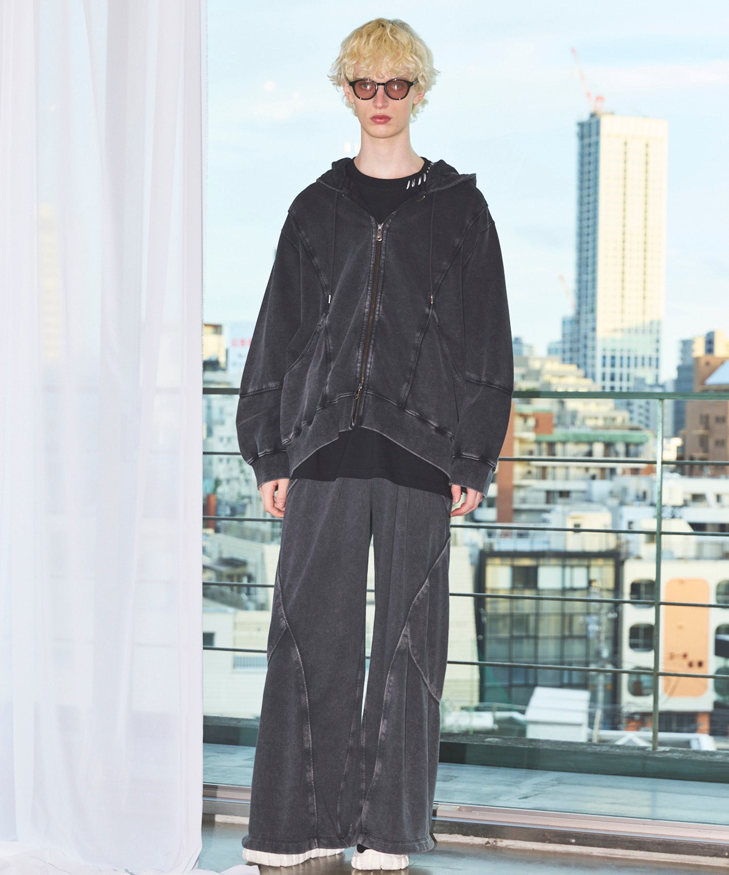 [25AW PRE-ORDER] Cashmere Cotton Wide Sweatpants