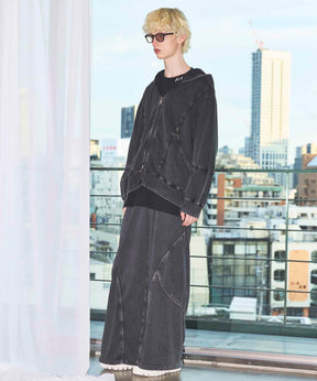 Prime-Over Crew Neck Long Sleeve Waffle T-Shirt