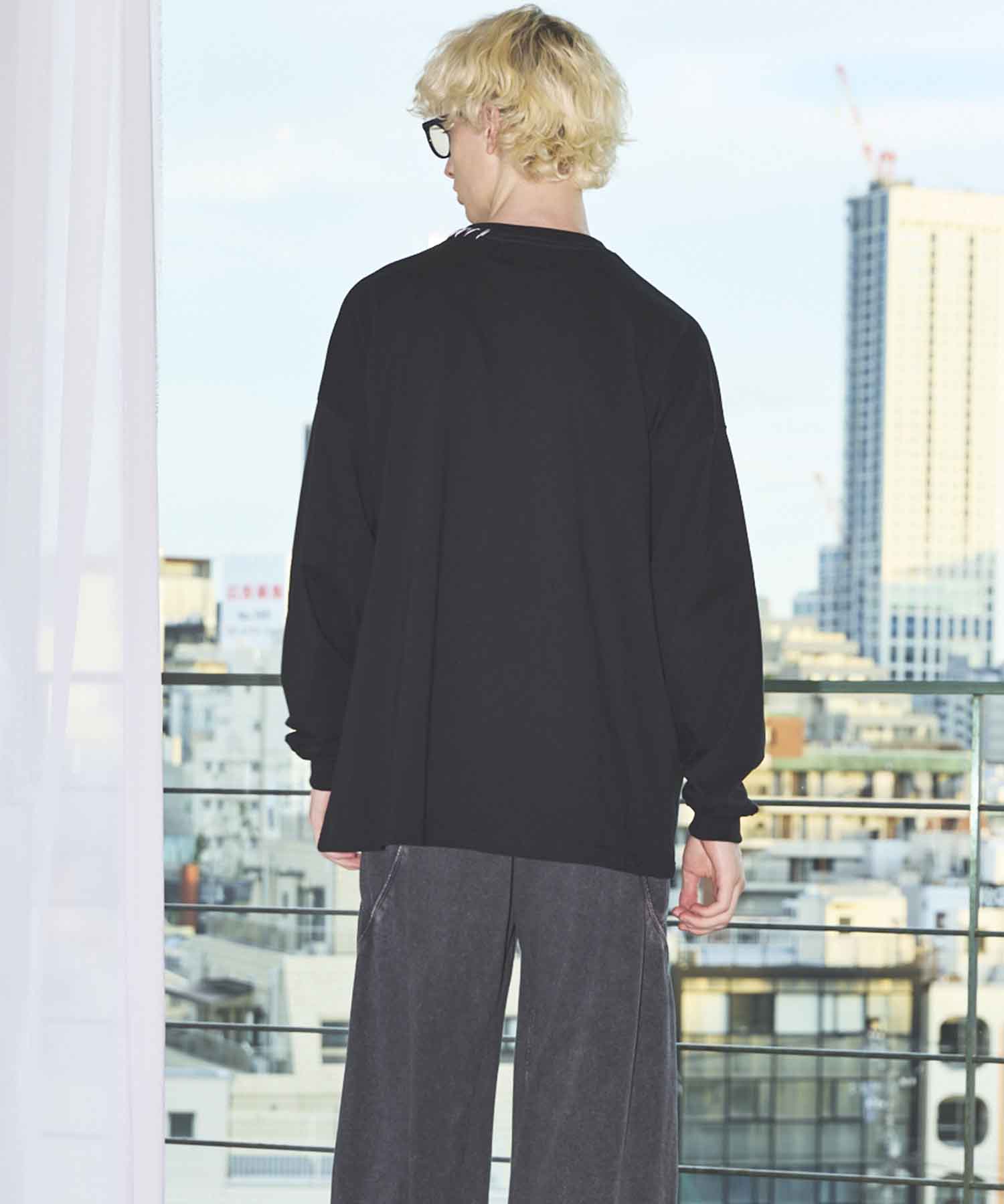 [25AW PRE-ORDER] Nuance Graphics Hand Stitching Long Sleeve TEE