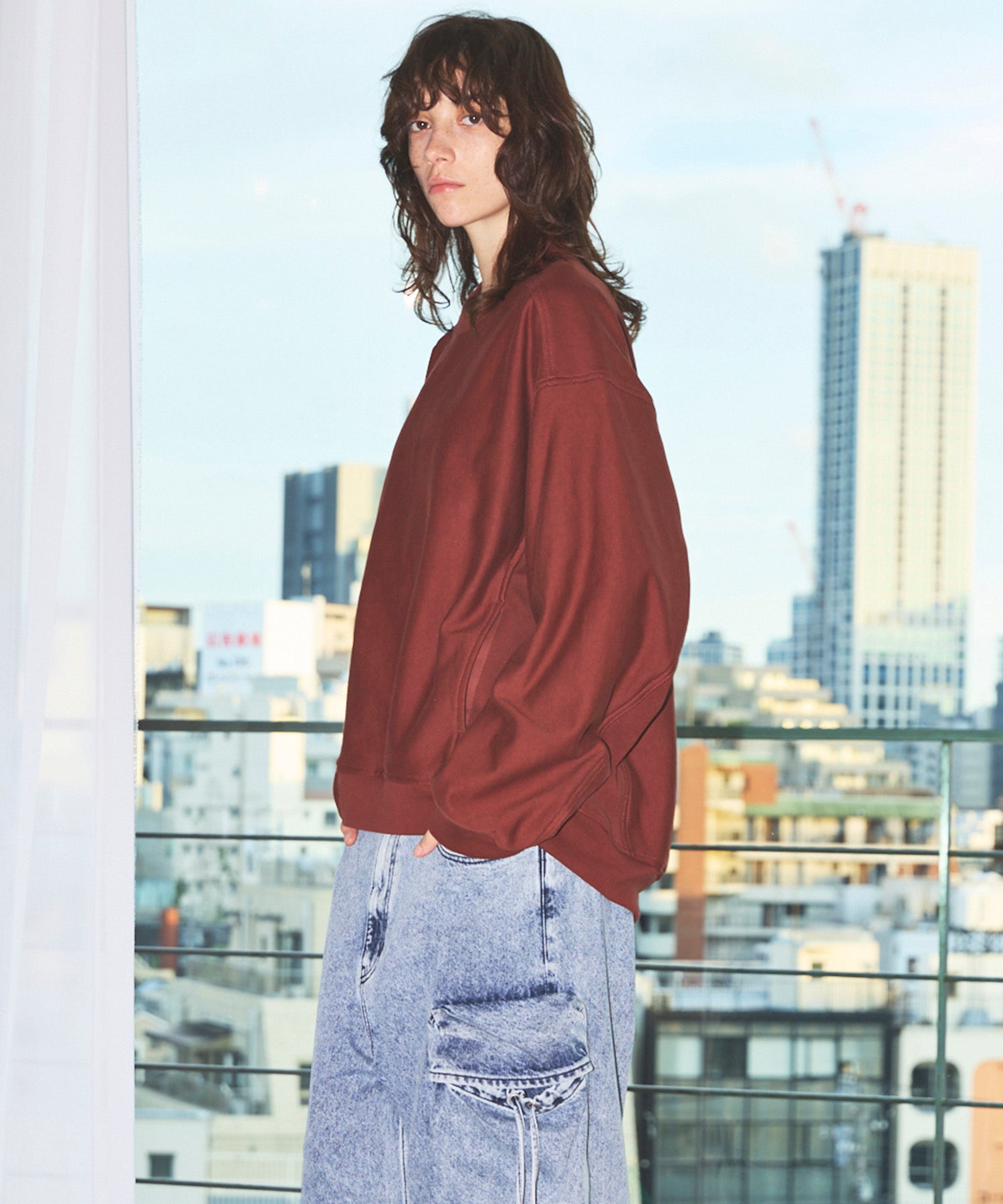 [25AW PRE-ORDER] Nuance Graphics Hand Stitching Long Sleeve TEE