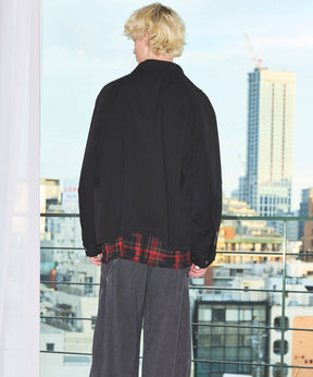 【Italian Dead Stock Fabric】Prime-Over Curved Pocket Jacket