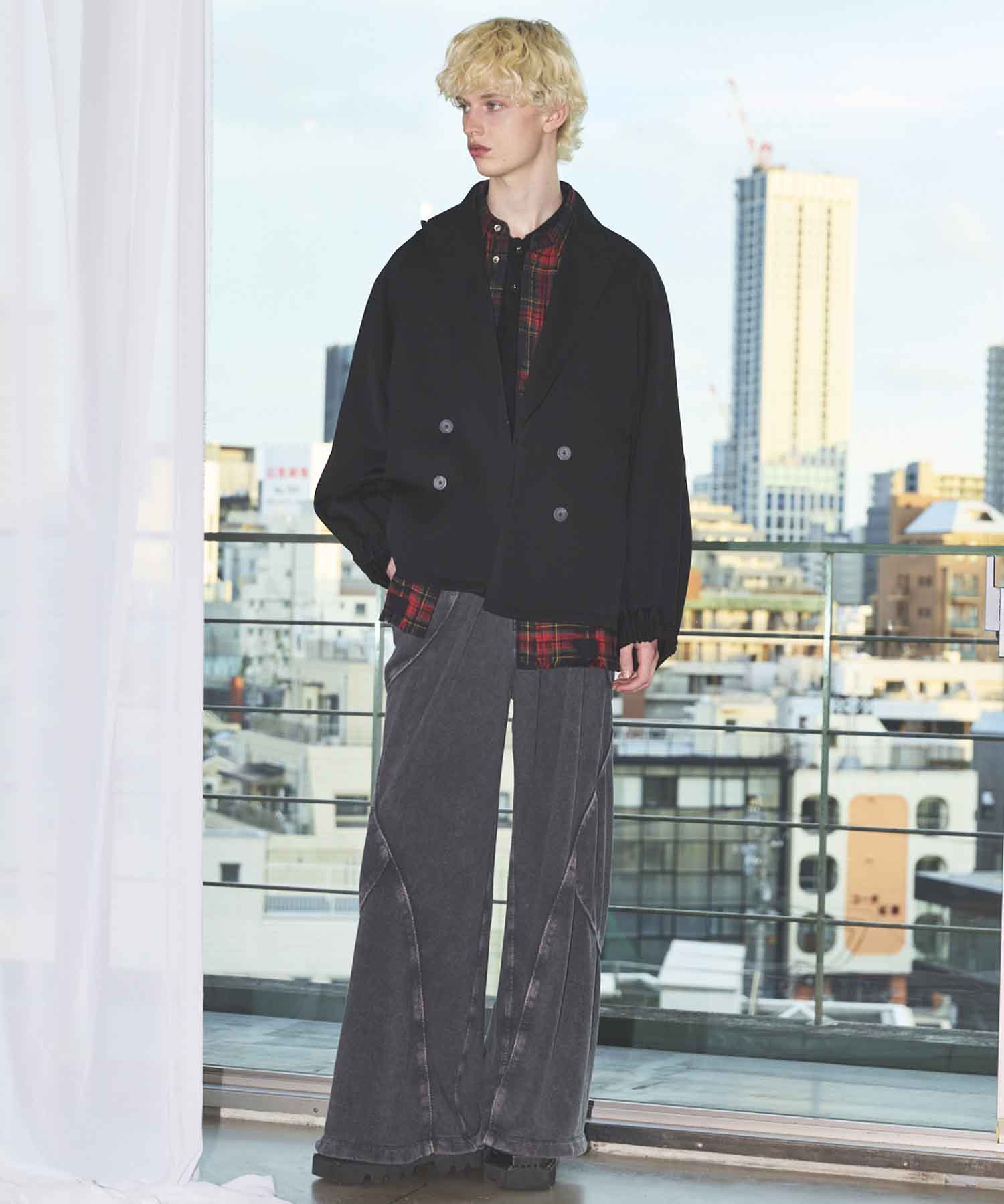 [Sales open at 12:00 pm on Saturday, September 13th] [Italian Dead Stock Fabric] Prime-Over Cut Off Shirts