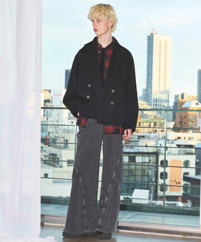 [Sales open at 12:00 pm on Saturday, September 13th] [Italian Dead Stock Fabric] Prime-Over Cut Off Shirts