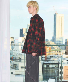 [Sales open at 12:00 pm on Saturday, September 13th] [Italian Dead Stock Fabric] Prime-Over Cut Off Shirts