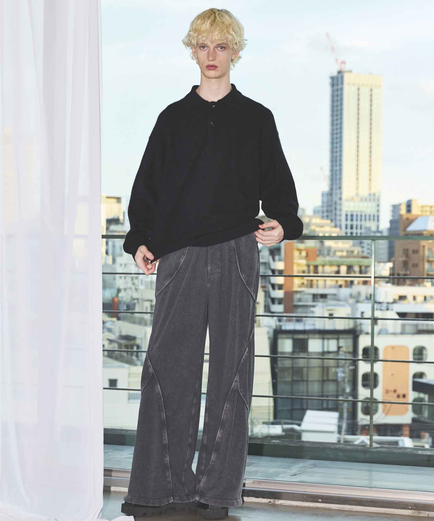 Gradation Short Length Prime-Over V-Neck Knit Pullover