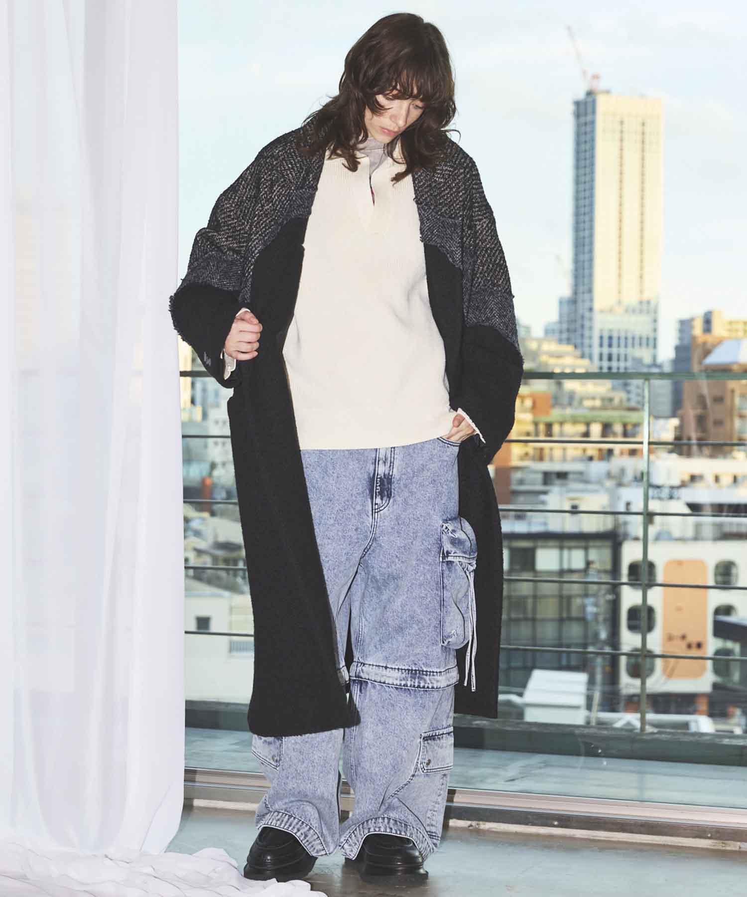 [25AW PRE-ORDER] Sheep Leather Long Coat