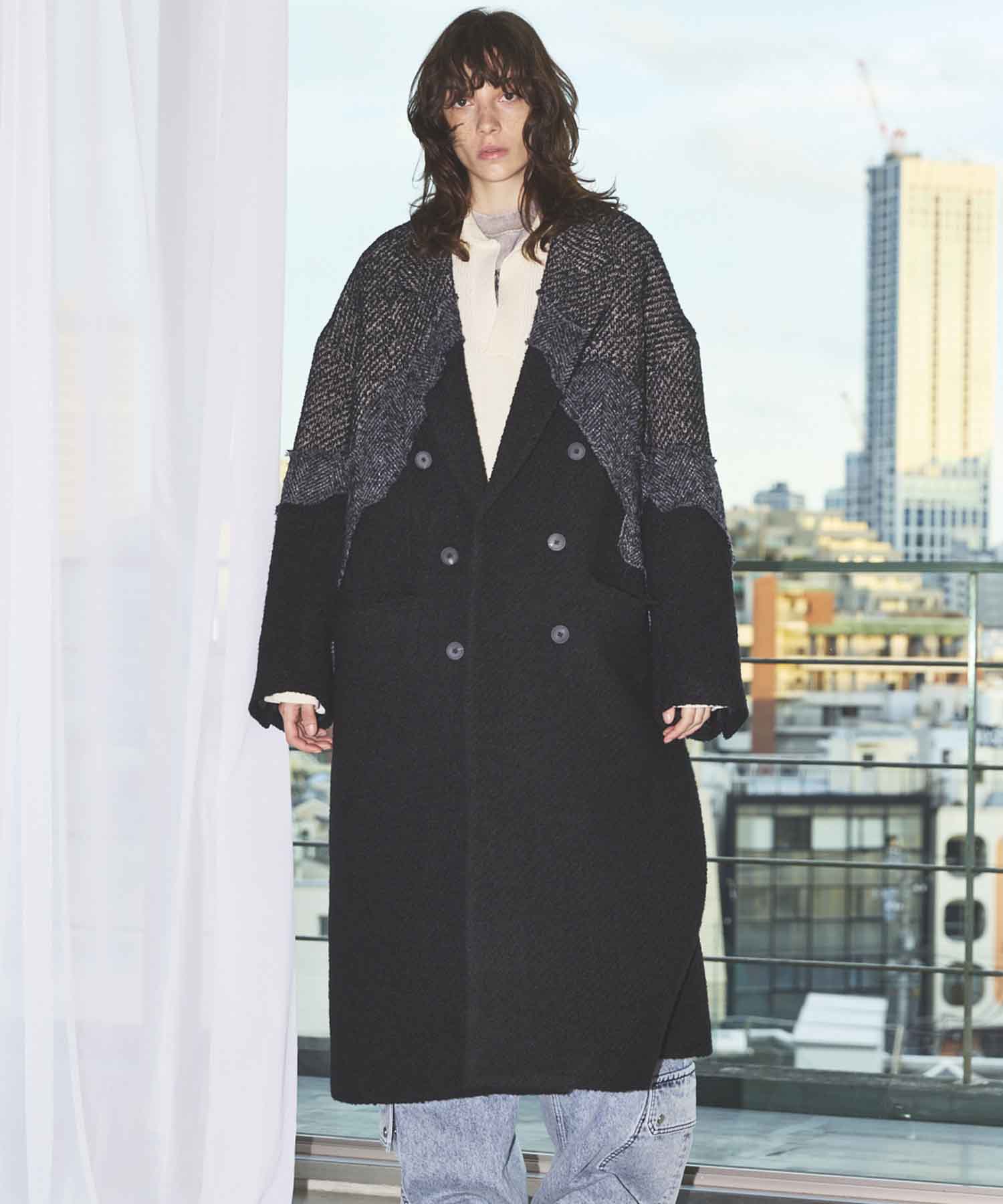 [25AW PRE-ORDER] Sheep Leather Long Coat