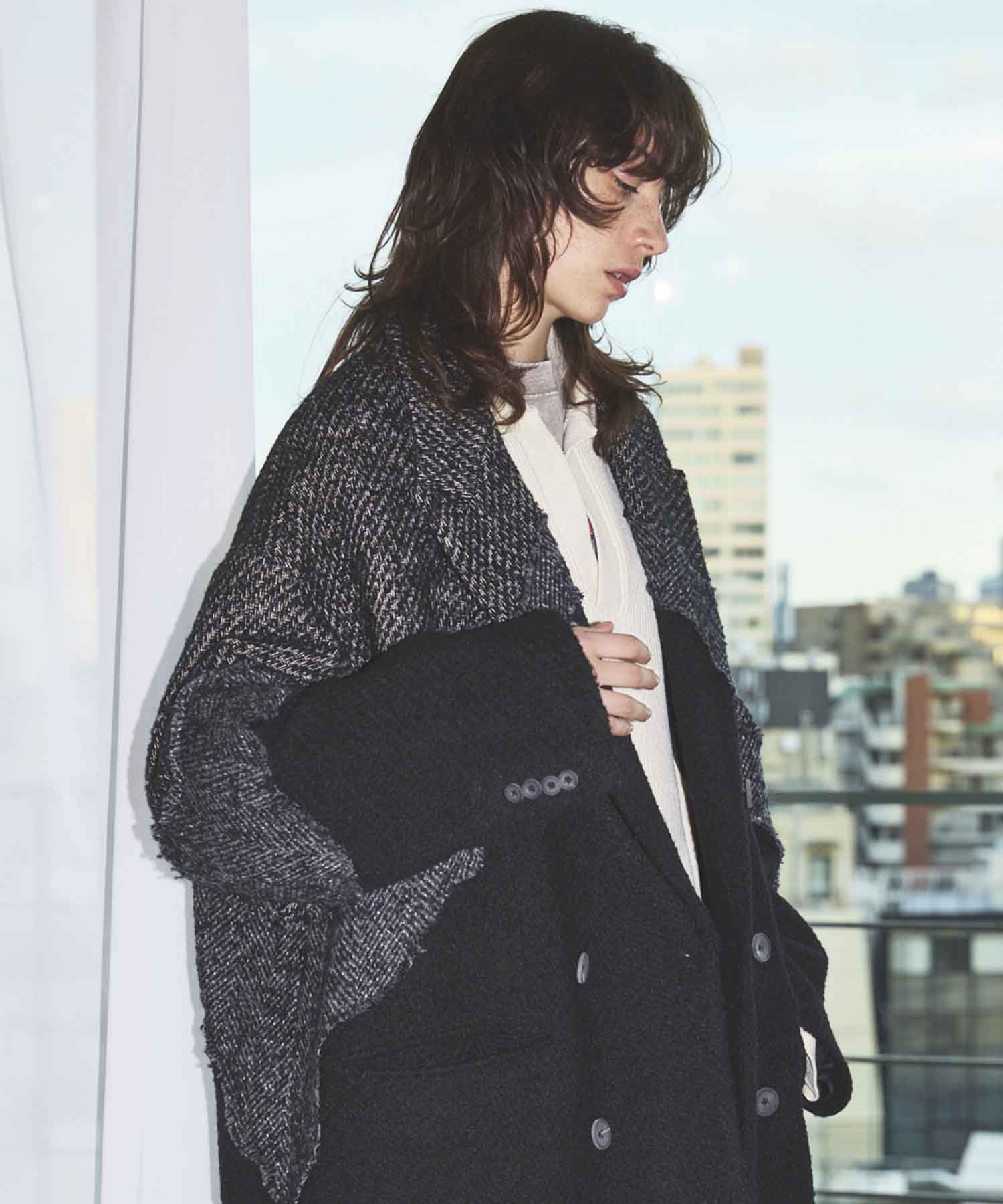 [25AW PRE-ORDER] Sheep Leather Long Coat