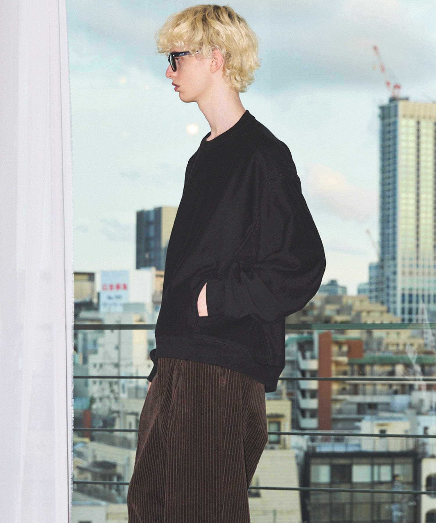 [25AW PRE-ORDER] Nuance Graphics Hand Stitching Long Sleeve TEE