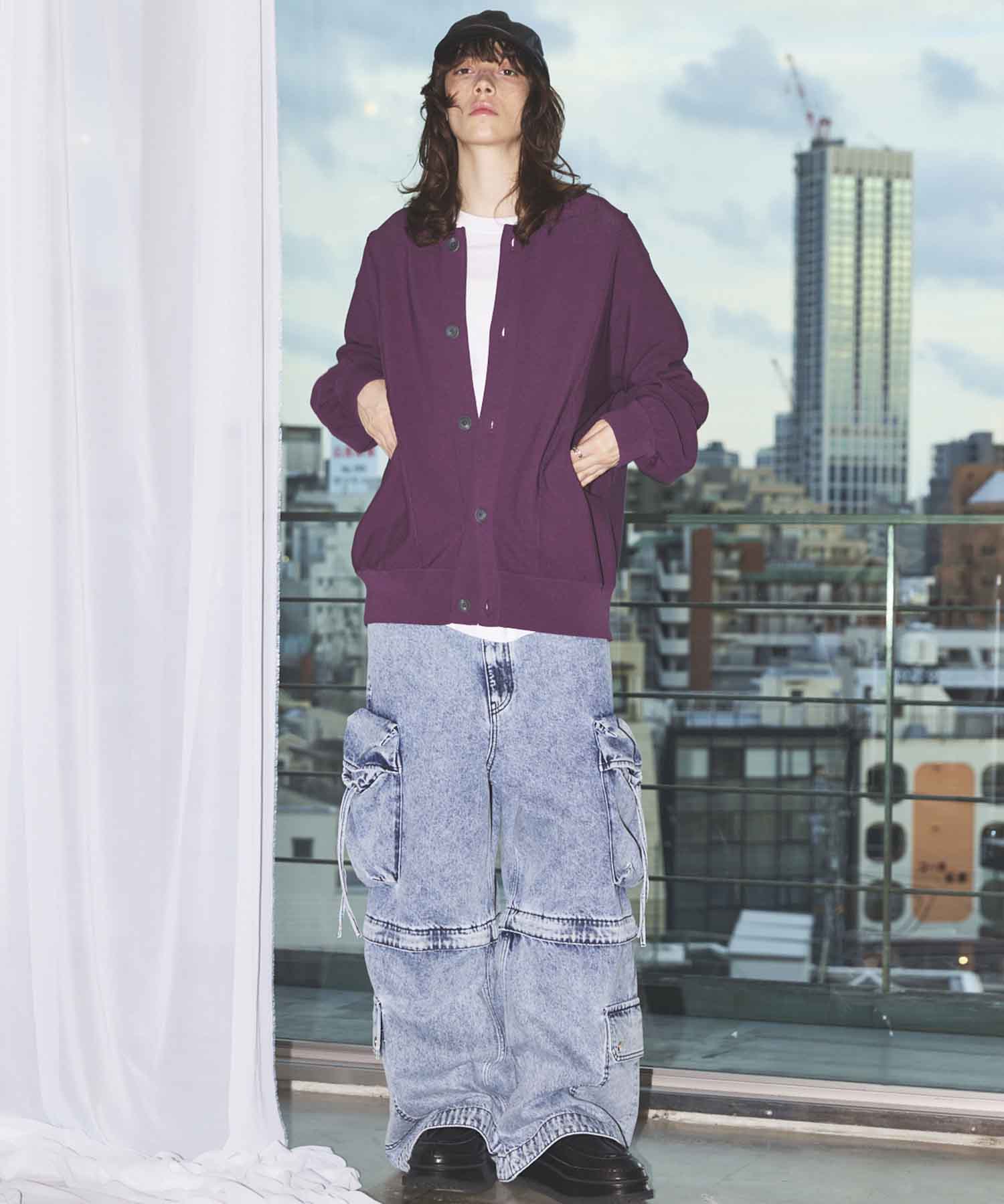 Gradation Short Length Prime-Over V-Neck Knit Pullover