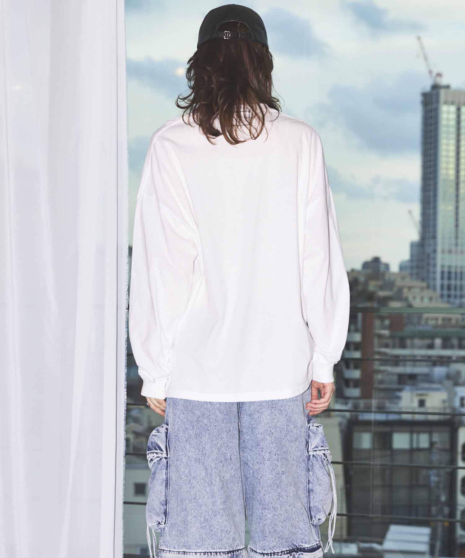 [25AW PRE-ORDER] Nuance Graphics Hand Stitching Long Sleeve TEE