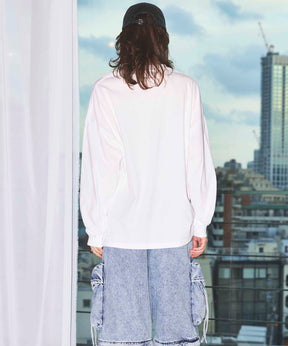 [25AW PRE-ORDER] Nuance Graphics Hand Stitching Long Sleeve TEE