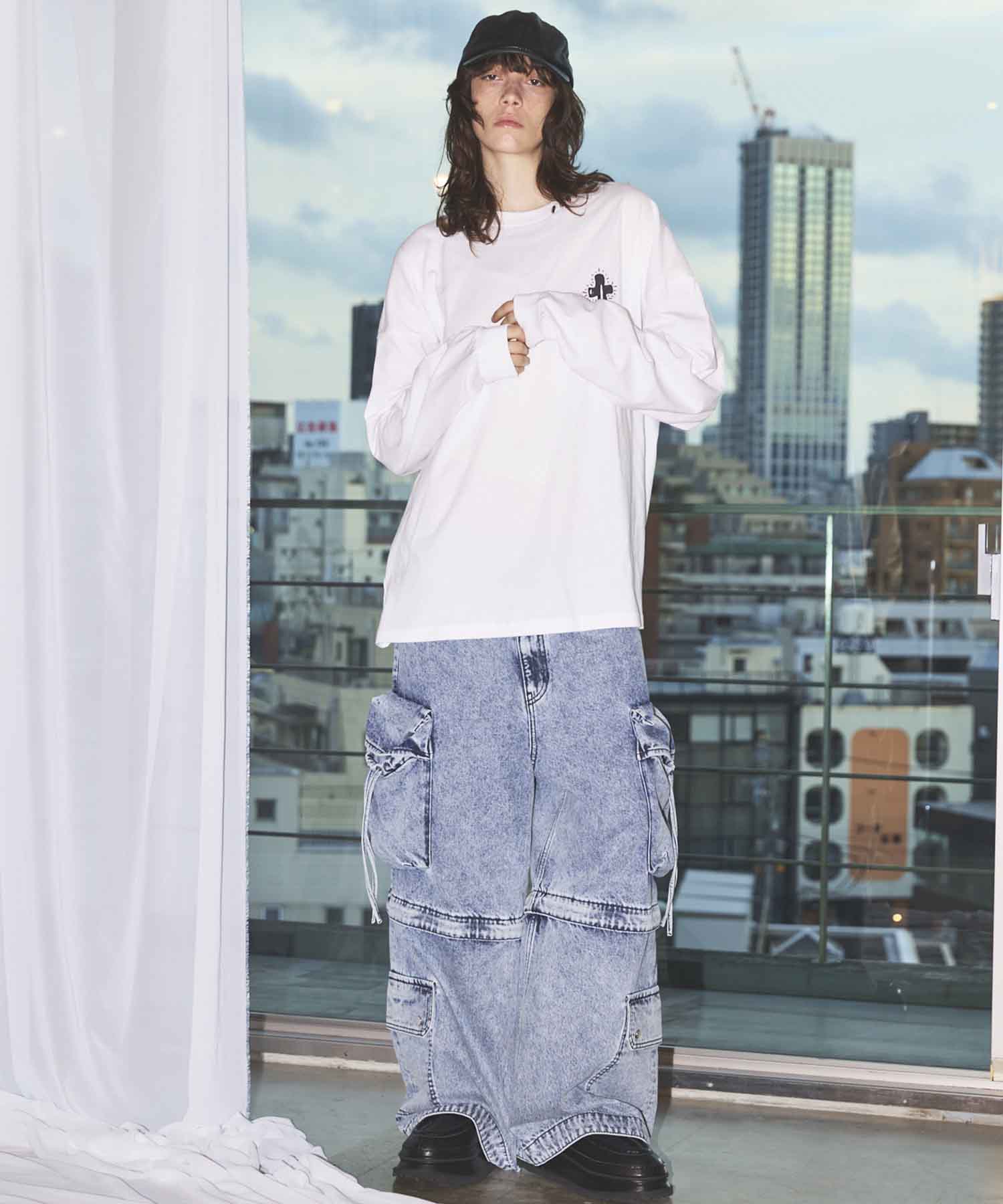 [25AW PRE-ORDER] Nuance Graphics Hand Stitching Long Sleeve TEE