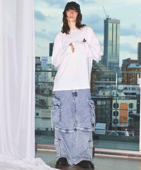 [25AW PRE-ORDER] Nuance Graphics Hand Stitching Long Sleeve TEE