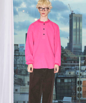 Prime-Over Crew Neck Long Sleeve Waffle T-Shirt