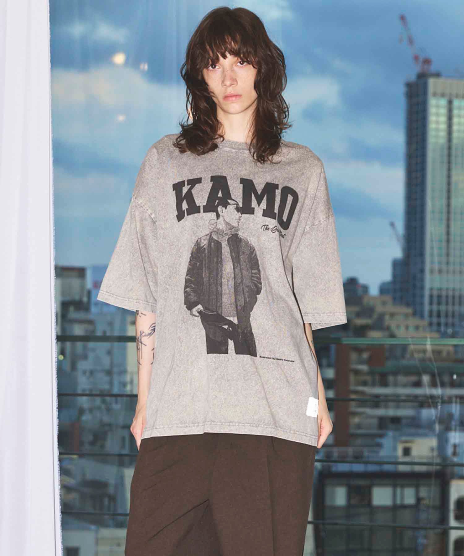 [MA_Label] "Song of the Villain" Prime-Over Crew Neck T-shirt