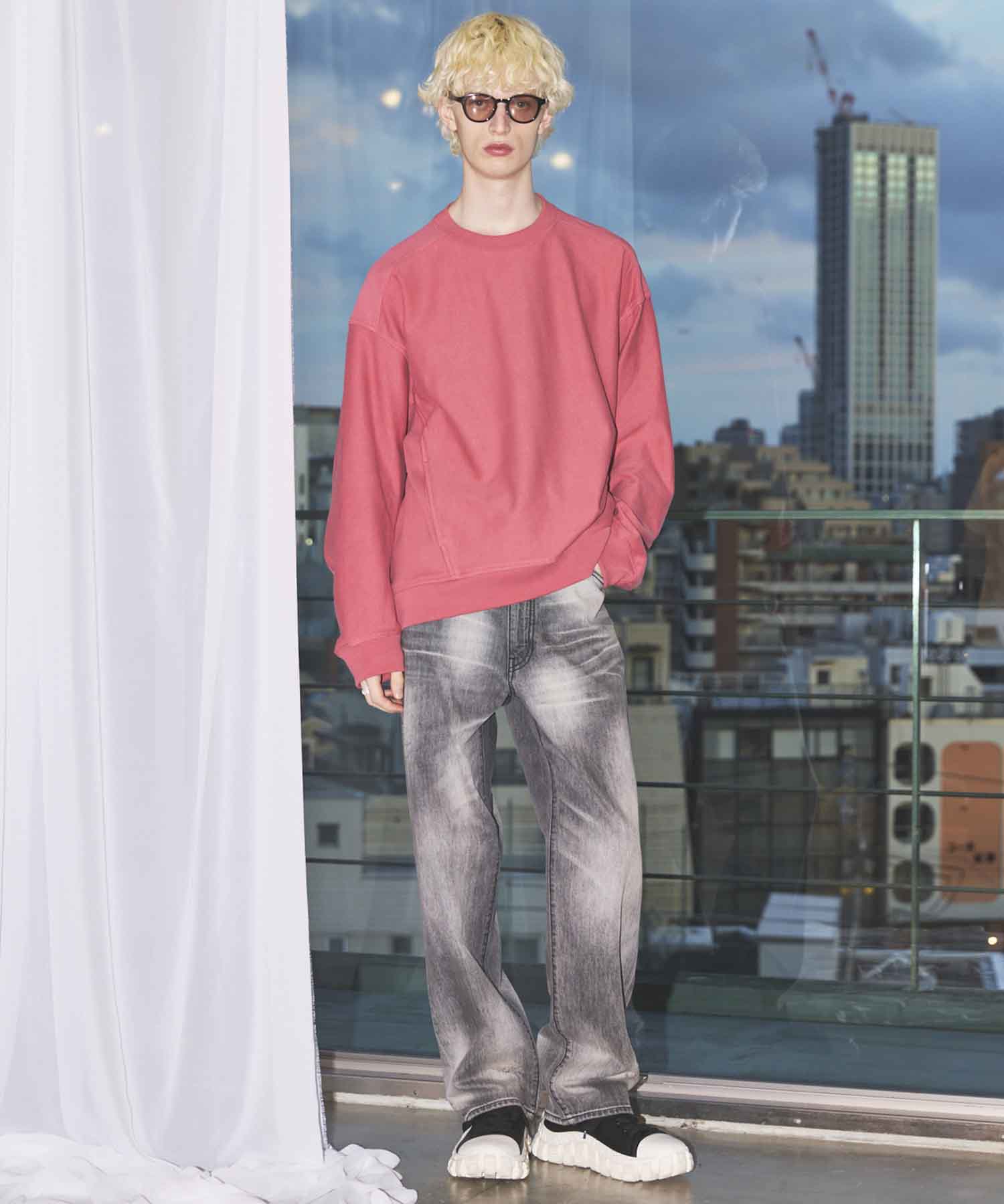 10.5oz Straight Denim Pants