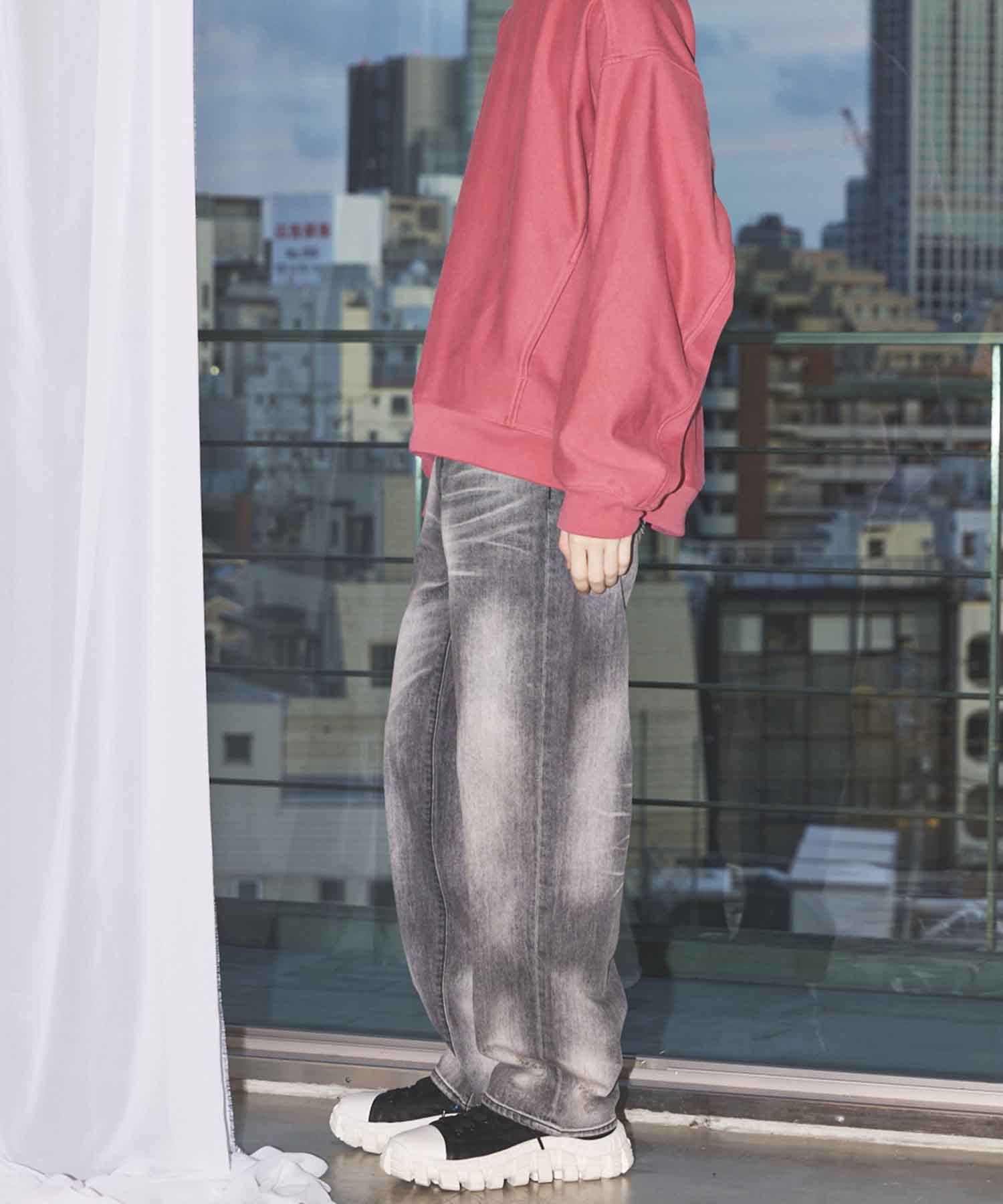 10.5oz Straight Denim Pants