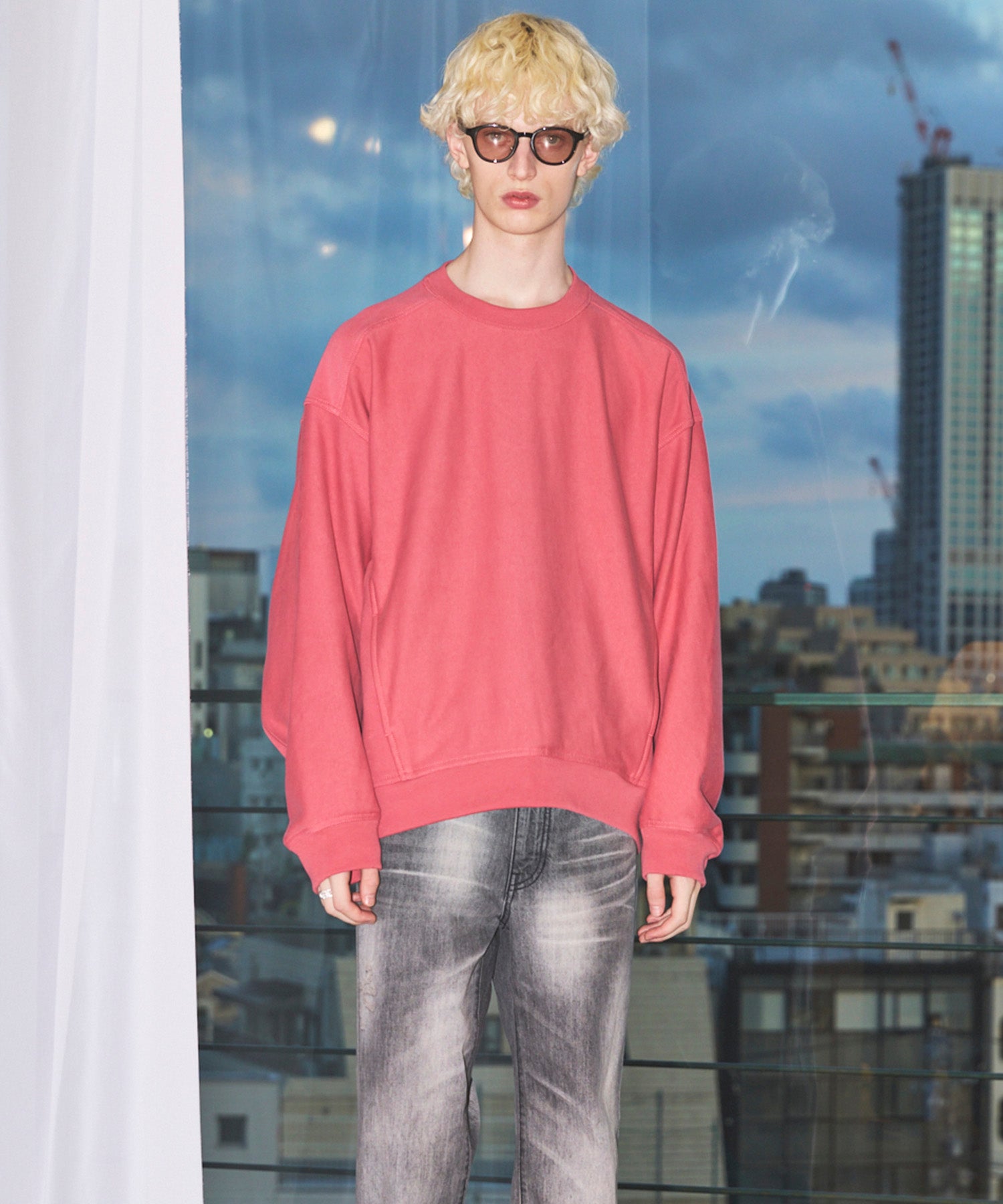 [25AW PRE-ORDER] Nuance Graphics Hand Stitching Long Sleeve TEE