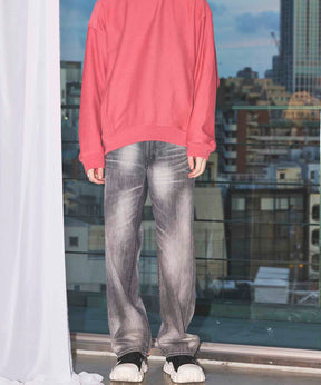 10.5oz Straight Denim Pants