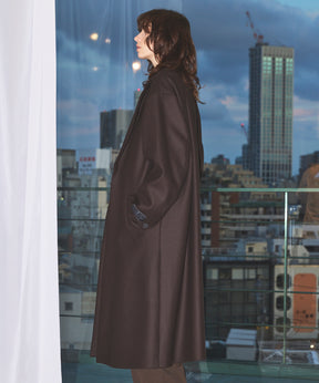 Super140S Prime-Over Melton Chesterfield外套