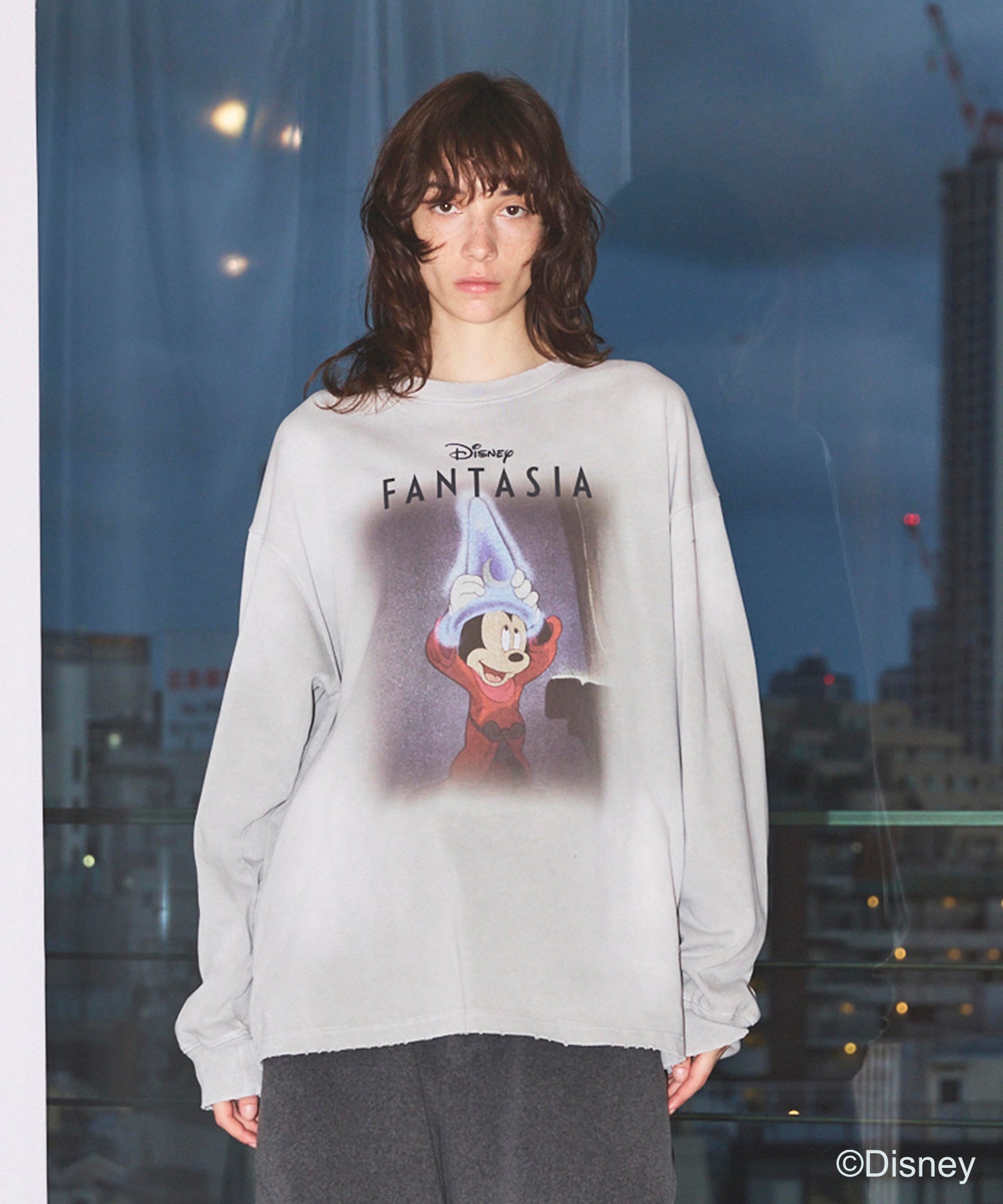 【MOVIE SERIES】「FANTASIA」- HAT - Prime-Over Crew Neck  Long Sleeve T-Shirt