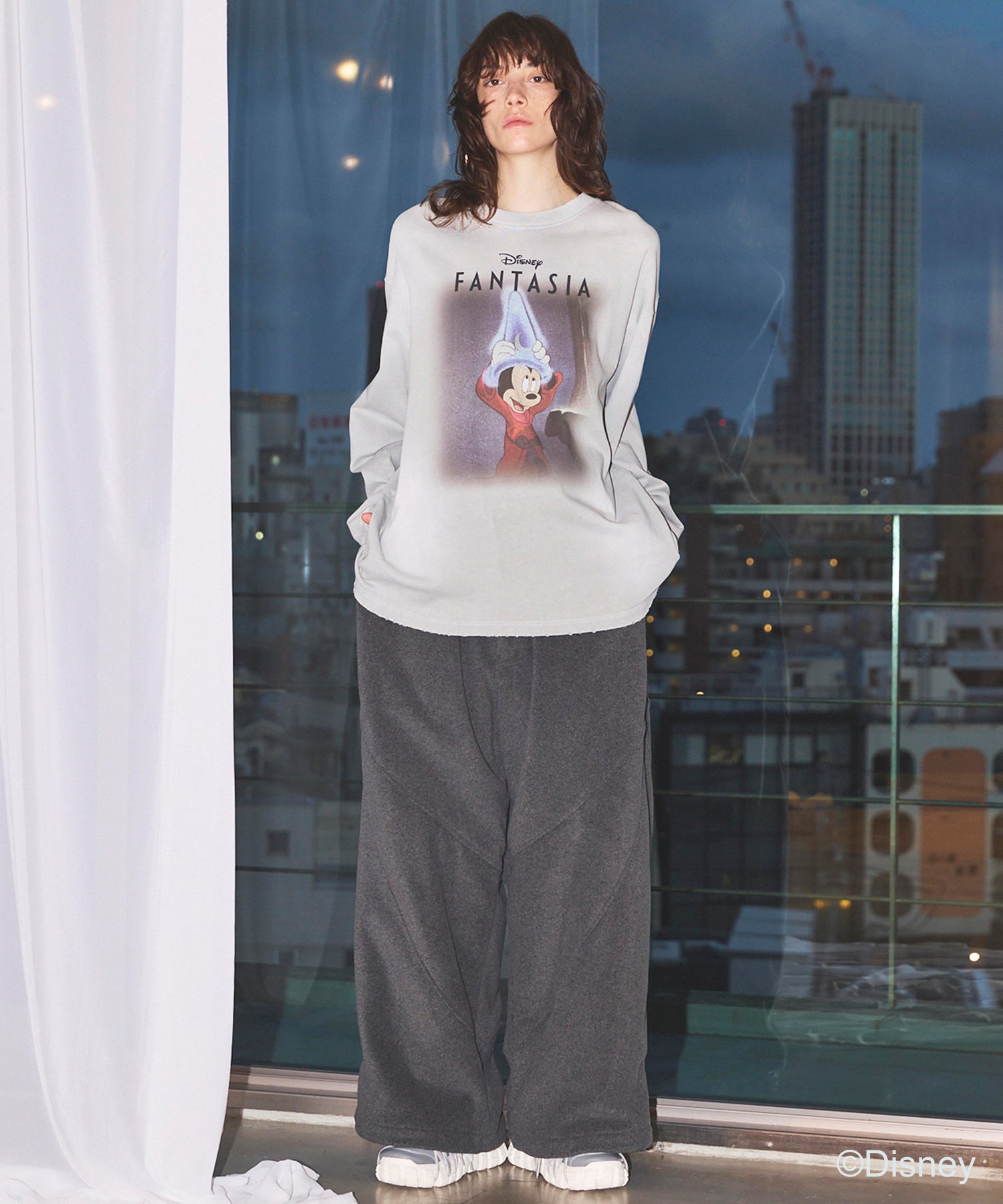 【MOVIE SERIES】「FANTASIA」- HAT - Prime-Over Crew Neck  Long Sleeve T-Shirt