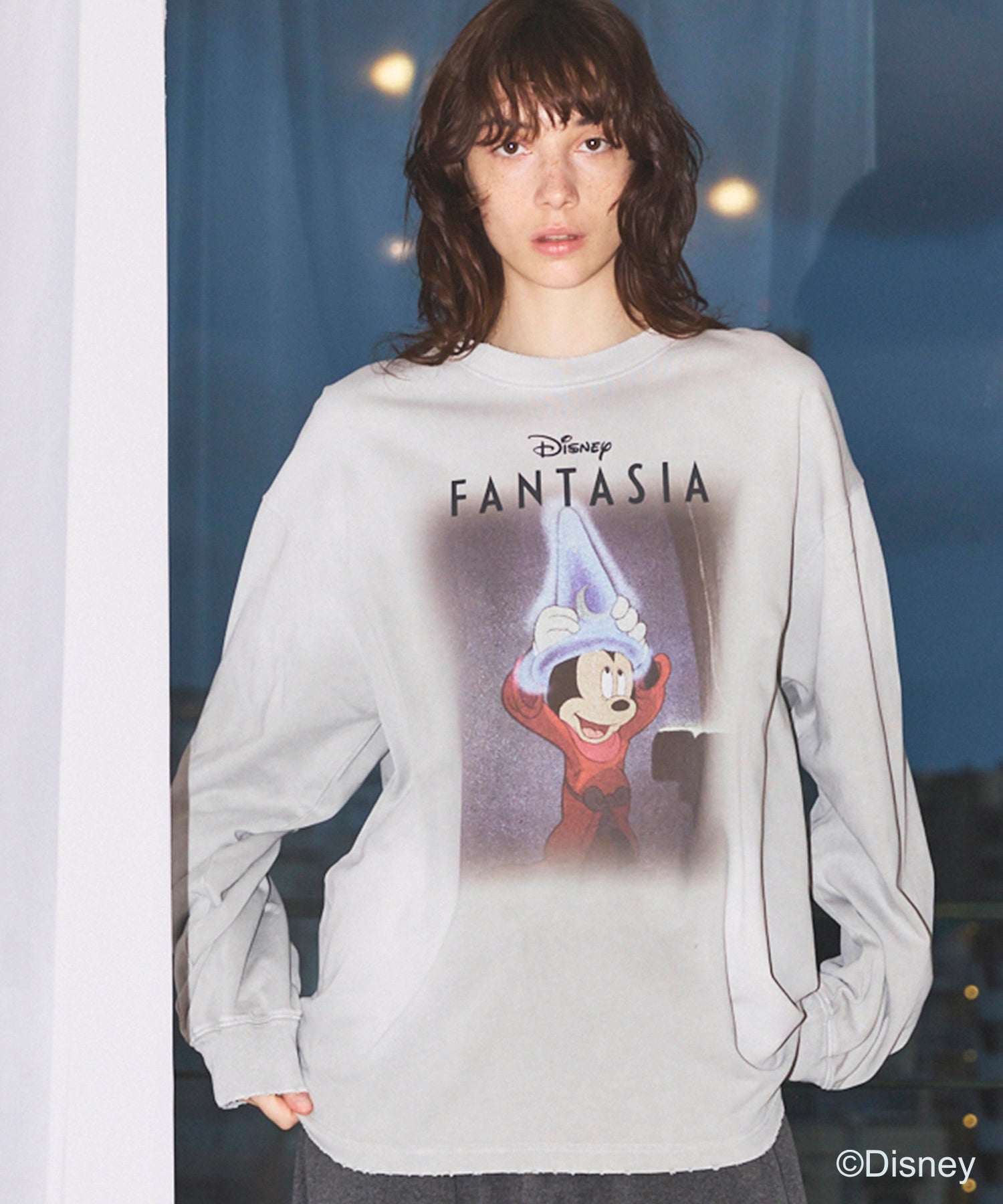 【MOVIE SERIES】「FANTASIA」- HAT - Prime-Over Crew Neck  Long Sleeve T-Shirt