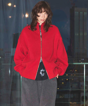 Gradation Short Length Prime-Over V-Neck Knit Pullover