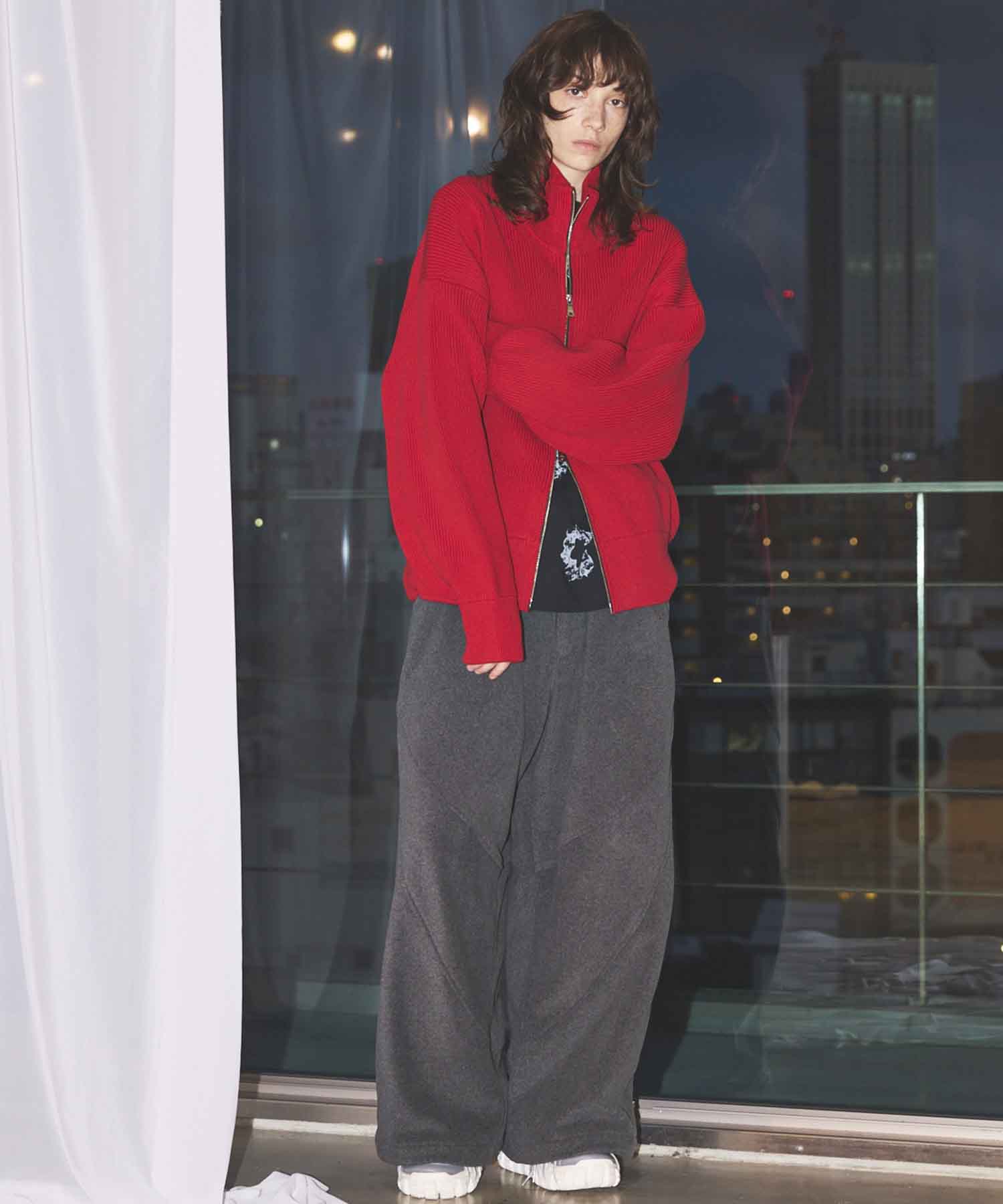 Gradation Short Length Prime-Over V-Neck Knit Pullover