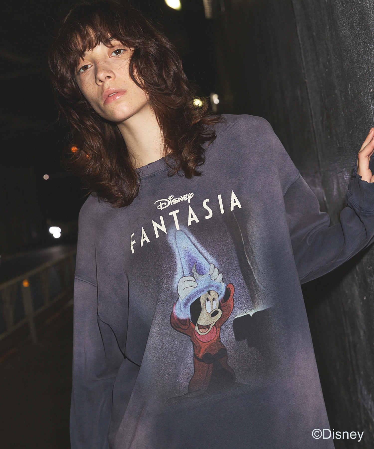 【MOVIE SERIES】「FANTASIA」- HAT - Prime-Over Crew Neck  Long Sleeve T-Shirt