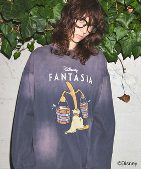 【MOVIE SERIES】「FANTASIA」-  BROOM - Prime-Over Crew Neck  Long Sleeve T-Shirt
