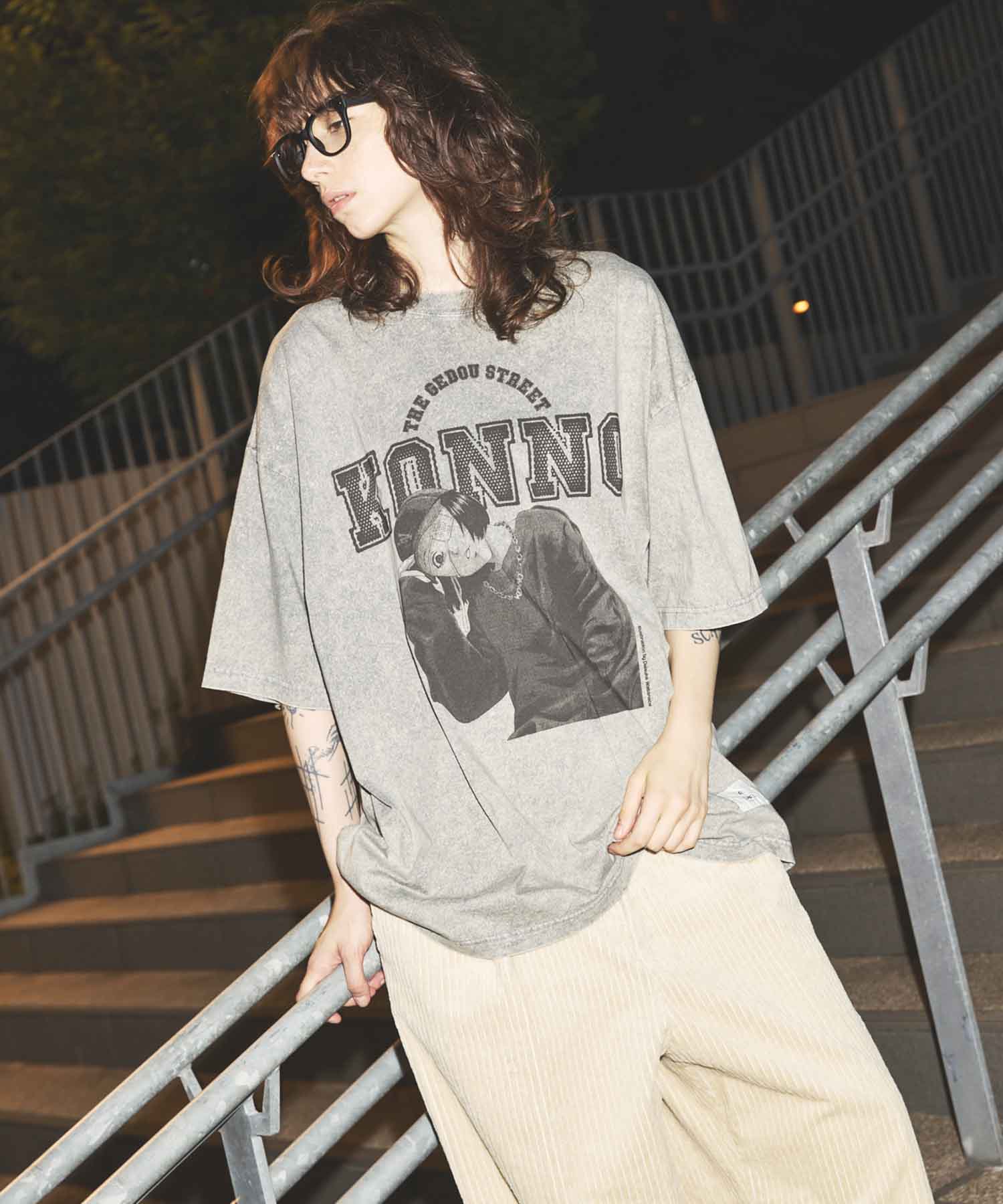 [MA_Label] "Song of the Villain" Prime-Over Crew Neck T-shirt