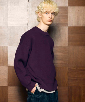 Gradation Short Length Prime-Over V-Neck Knit Pullover