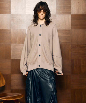 Gradation Short Length Prime-Over V-Neck Knit Pullover