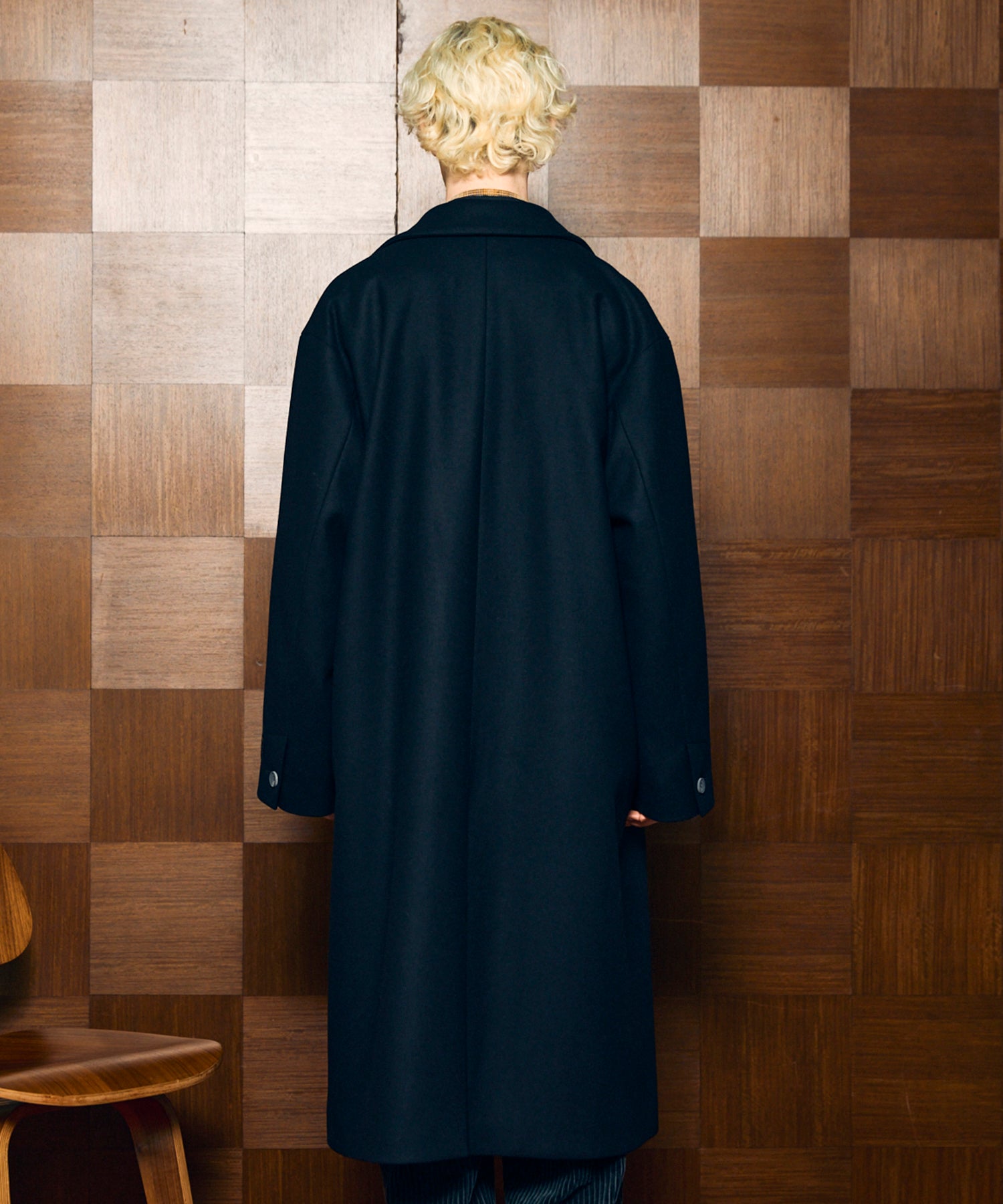 スーパー100メルトンルーズコート【MAISON SPECIAL】 MAISON SPECIAL（メゾンスペシャル）の「Super100 Melton Loose