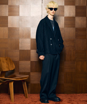 【Italian Dead Stock Fabric】Prime-Over Curved Pocket Jacket