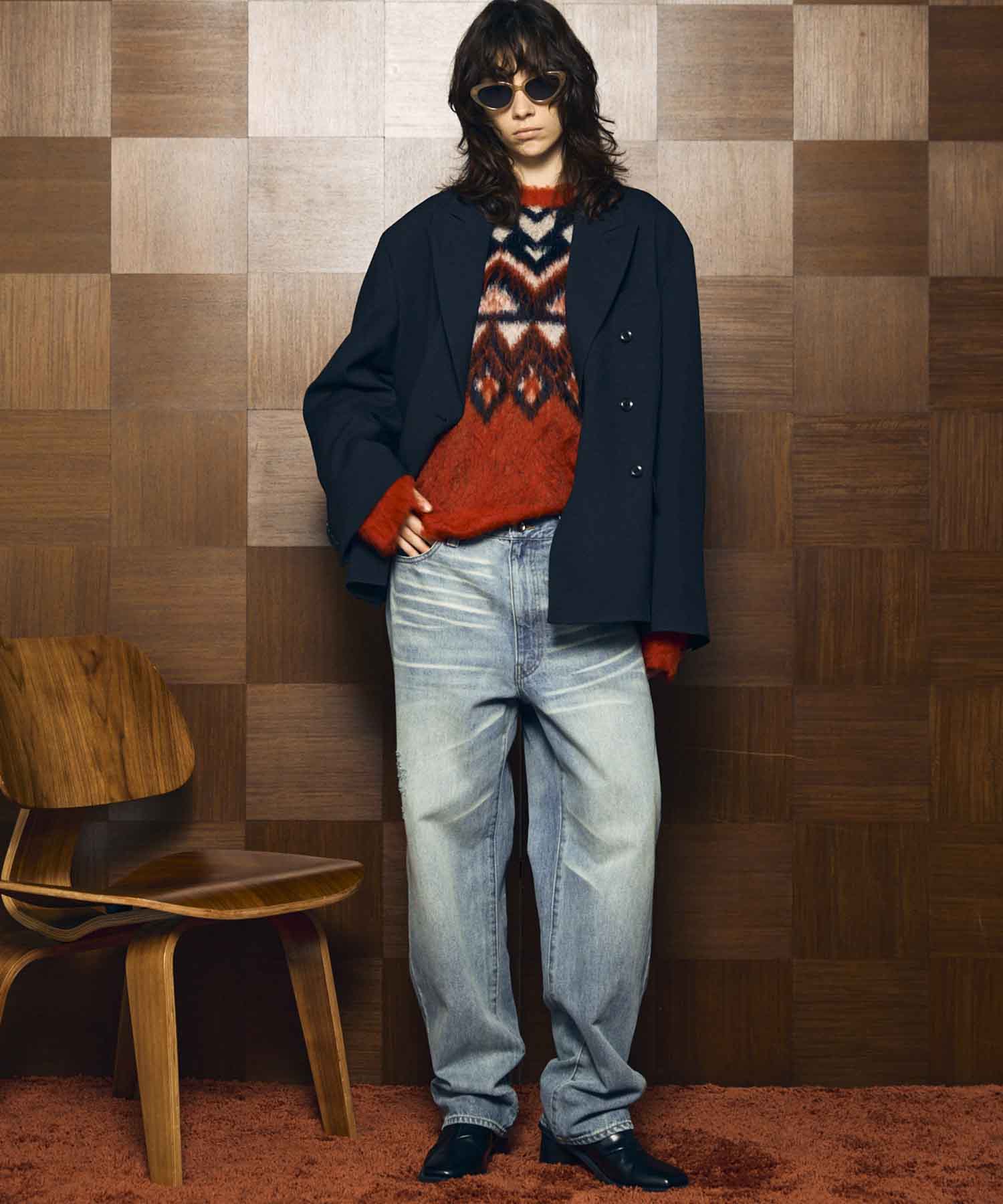 10.5oz Straight Denim Pants