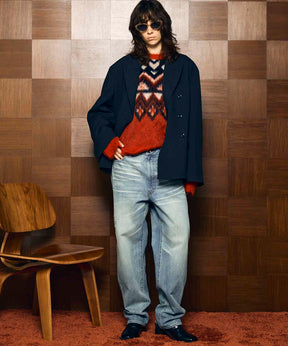 10.5oz Straight Denim Pants