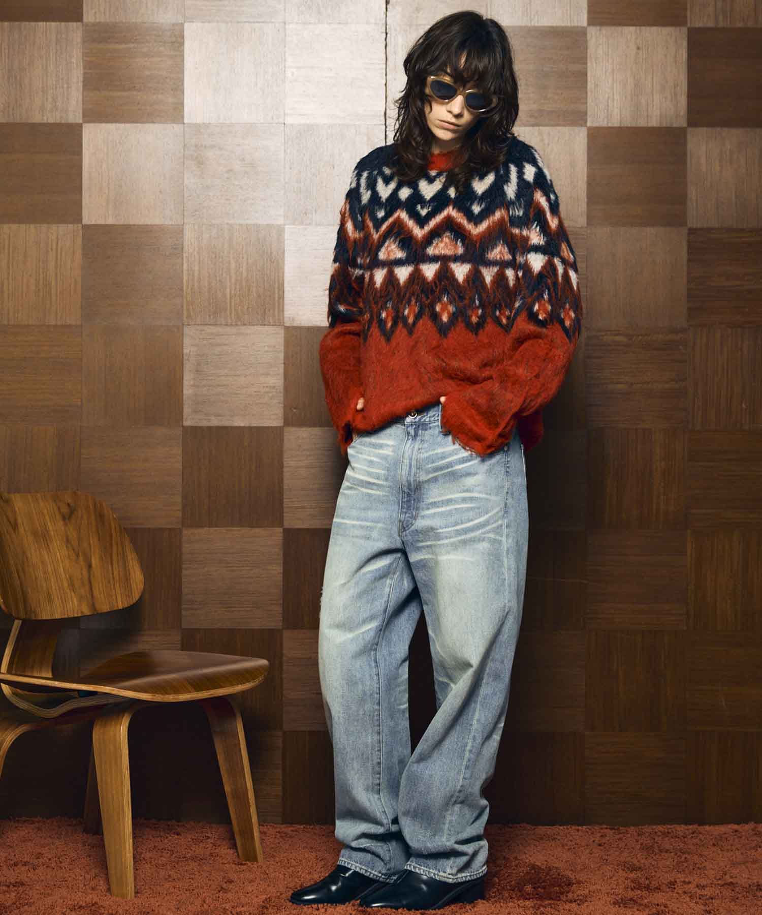 10.5oz Straight Denim Pants