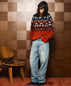 10.5oz Straight Denim Pants