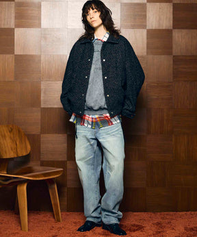 10.5oz Straight Denim Pants