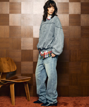 [25AW PRE-ORDER] Nuance Graphics Hand Stitching Long Sleeve TEE