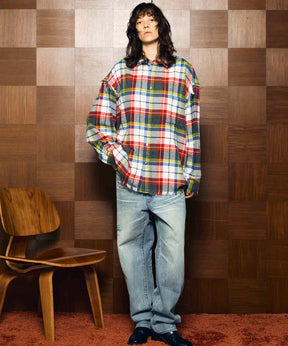 10.5oz Straight Denim Pants