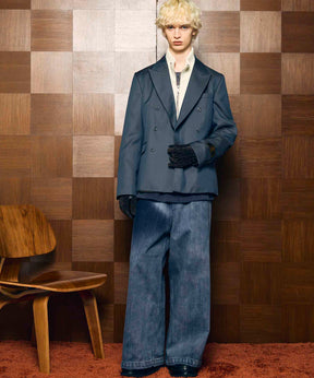 Gradation Short Length Prime-Over V-Neck Knit Pullover