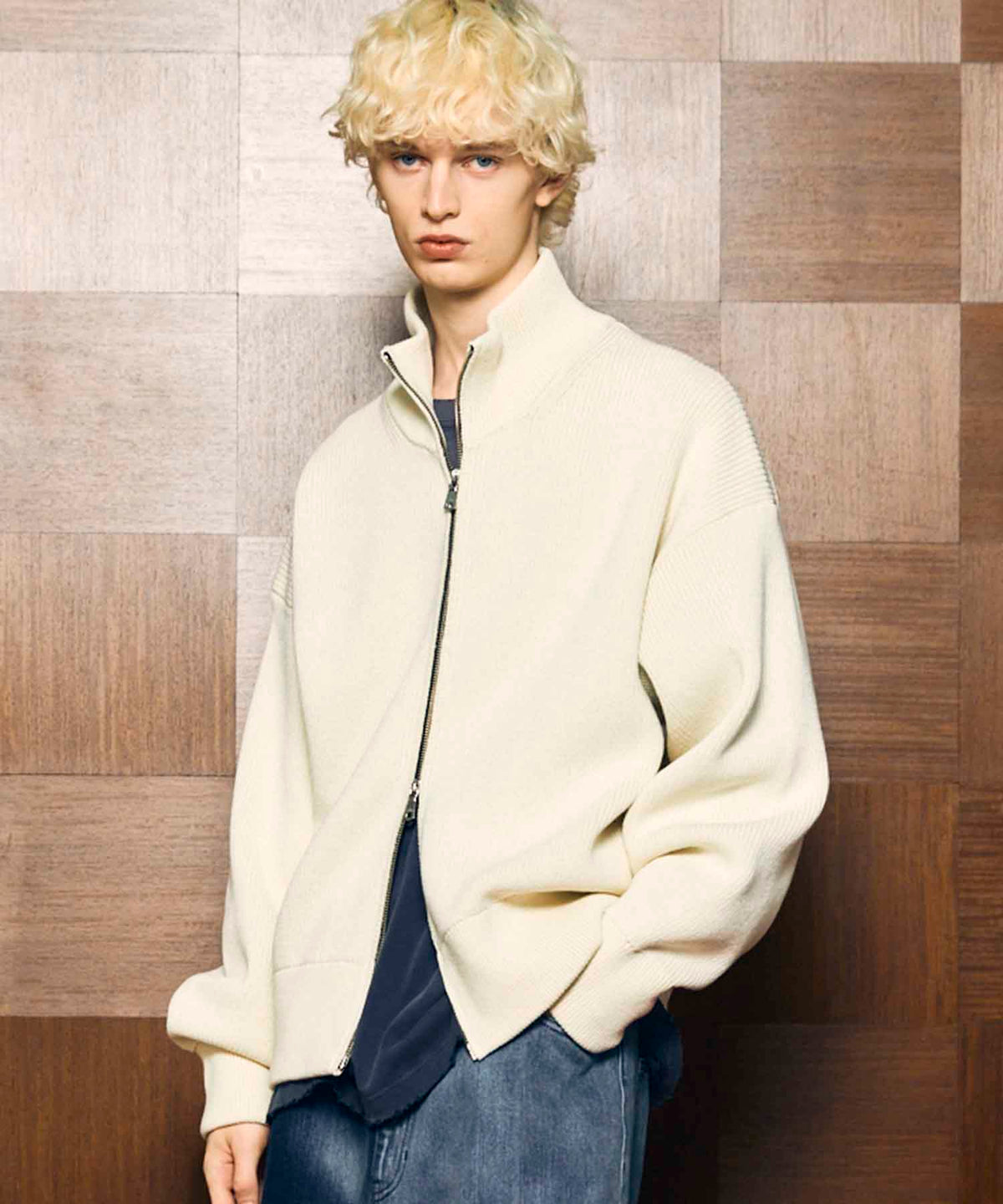 Prime-Over Drivers Zip Knit