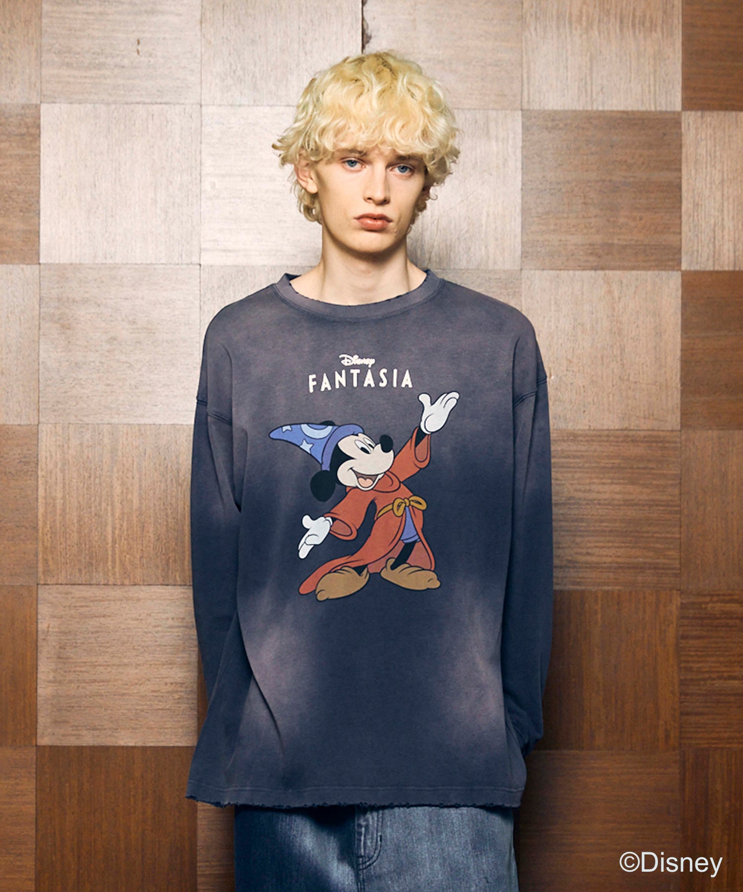 【MOVIE SERIES】「FANTASIA」- HAND - Prime-Over Crew Neck  Long Sleeve T-Shirt