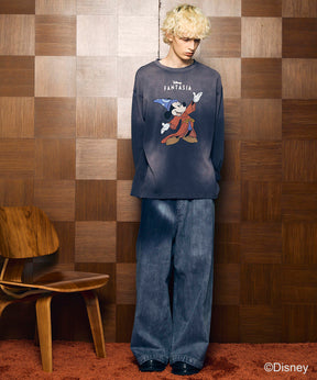 【MOVIE SERIES】「FANTASIA」- HAND - Prime-Over Crew Neck  Long Sleeve T-Shirt